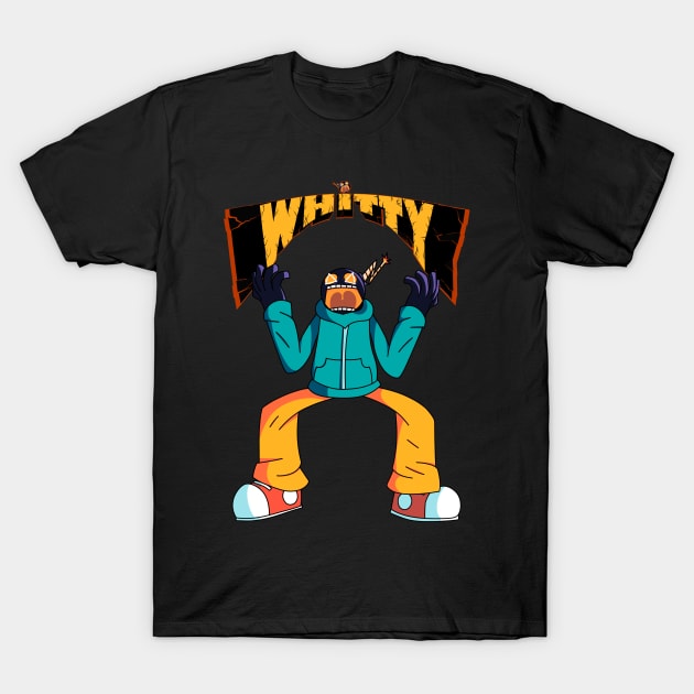 FnF Whitty Ballistic art 2 T-Shirt by Abrek Art